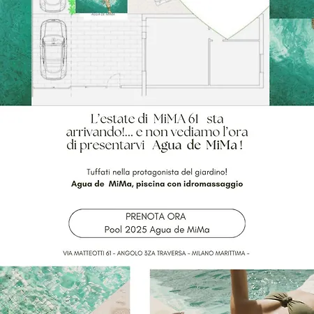 Apartmán Mima61 - Con Giardino E Posti Auto A 50mt Dal Centro Milano Marittima