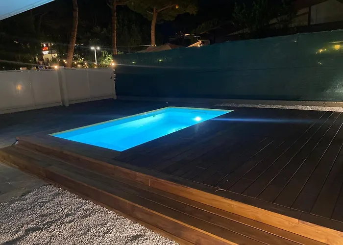 Mima61 - Con Piscina, Giardino E Posti Auto A 50mt Dal Centro 아파트 밀라노마리티마